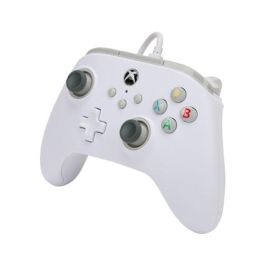 Power A 1519365-01 Mando con Cable para Xbox Series X/S, Xbox One y PC, Blanco - Motores de Vibración, Conexión de Auriculares 3.5mm Power A 1519365-01 Mando con Cable para Xbox Series X/S, Xbox One y PC, Blanco - Motores de Vibración, Conexión de Auriculares 3.5mm