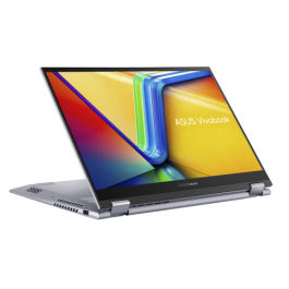 ASUS Vivobook S 14 Flip TP3402VA-LZ273W - Ordenador Portátil 14" WUXGA (Intel Core i5-1335U, 16GB RAM, 512GB SSD, UHD Graphics, Windows 11 Home) Plata Fría - Teclado QWERTY español ASUS Vivobook S 14 Flip TP3402VA-LZ273W - Ordenador Portátil 14" WUXGA (Intel Core i5-1335U, 16GB RAM, 512GB SSD, UHD Graphics, Windows 11 Home) Plata Fría - Teclado QWERTY español