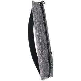 Herlitz 50033294 Estuche Suave my.book flex A6 de Tela Gris con Cremallera