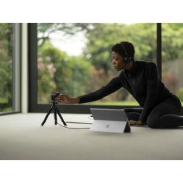 Microsoft Modern Webcam 1080p 30fps USB-A Certificada Microsoft Teams con HDR, True Look, Obturador Privacidad y Autoenfoque