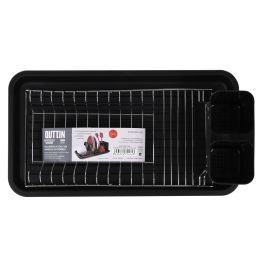 Escurreplatos con bandeja Quttin 35.5 x 18 x 10 cm (12 Unidades) Escurreplatos con bandeja Quttin 35.5 x 18 x 10 cm (12 Unidades)