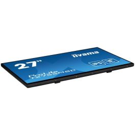 MONITOR IIYAMA 27" IPS BONDED PCAP 10P TOUCH, 1920X1080, FLAT BEZEL FREE GLASS FRONT, HDMI, DISPLAYPORT, 360CD/M², USB HUB 2X 3.2, SPEAKERS, BUILT-IN WEBCAM & MICROPHONE, BOOKSTAND (T2755MSC-B1) MONITOR IIYAMA 27" IPS BONDED PCAP 10P TOUCH, 1920X1080, FLAT BEZEL FREE GLASS FRONT, HDMI, DISPLAYPORT, 360CD/M², USB HUB 2X 3.2, SPEAKERS, BUILT-IN WEBCAM & MICROPHONE, BOOKSTAND (T2755MSC-B1)