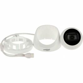 Dahua DH-IPC-HDW2241TP-S-0280B Cámara IP Turret 2MP WizSense IA Starlight WDR IR 30m Lente 2.8mm IP67 Blanca