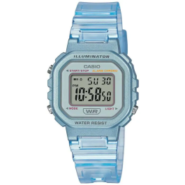 Casio CAS4549526345487 Reloj Vintage Digital Cuarzo para Mujer, Azul y Transparente, Estilo Tendencia Fitness Precio: 36.58999949. SKU: B15RTDXZ2W