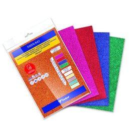 Cartulina Purpurina A4 Sadipal 330G Surtido Colores Intenso Paquete De 5 (Rojo, Azul, Verde, Cobre, Fucsia) Precio: 3.50000002. SKU: B19C2QZEN4