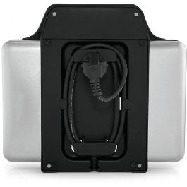 WMF Sandwichmaker Lono 0415150011 – 800W, Antiadherente, Fácil de Limpiar, Acero Inoxidable, Negro/Plata