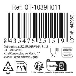 Quttin Fuente Vidrio Oval 23.8 x 13 cm 725 cc (6 Unidades)