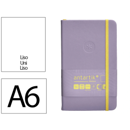 Antartik Cuaderno A6 Tapa Dura Hojas Lisas Morado y Amarillo 100 Hojas 80gr FSC Precio: 4.68999993. SKU: B1JDSN582F