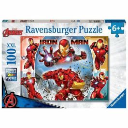 Ravensburger 4005556133772 Puzzle XXL Marvel Heros: El Poderoso Iron Man y Marvel Avengers, 100 piezas, para 6+ años Precio: 24.78999963. SKU: B164YS4C7K