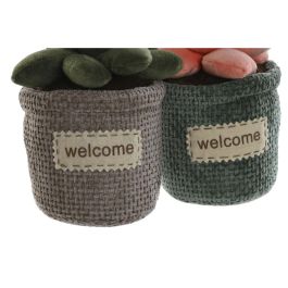 Sujetapuertas Shabby DKD Home Decor Multicolor 12 x 18 x 12 cm (2 Unidades)