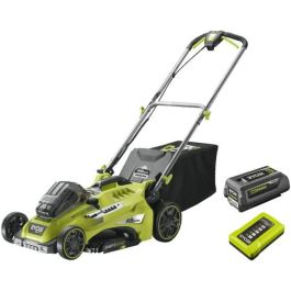Ryobi RYO4892210206060 - Cortacésped Inalámbrico 36V Max Power 46cm con Recolección, Acolchado y Batería 5.0Ah, Cargador
