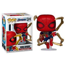 Funko Pop! Marvel: Endgame - Iron Spider con Guante Nano Estatuilla