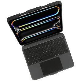 Targus VersaVu Funda con Teclado Bluetooth para iPad Pro 13" (M4) Español Trackpad Negro