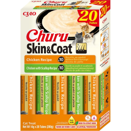 Churu Cat Variedades Skin&Coat De Poll 20 Unidades Precio: 10.5000005. SKU: B1BP9L7F3Y