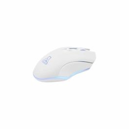 The G-Lab THE3760162067880 Ratón Inalámbrico para Juegos KULT HELIUM RGB 6400 DPI 6 Botones Blanco
