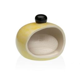 Portaestropajos para Fregadero Versa Cerámica Dolomita 11 x 10 x 11,5 cm Oliva Precio: 6.69000046. SKU: B12YAX947S