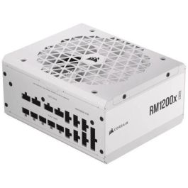CORSAIR - Unidad de fuente de alimentación - RM1200x Shift White Cybenetics - ATX totalmente modular - Certificación Gold 80 Plus - 1200 vatios