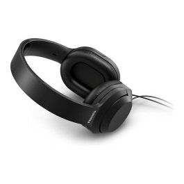 Philips Auriculares TAH2005BK/00 con Jack 3.5mm, Supraurales, Cerrados, 40mm, Negros