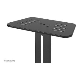 Neomounts FL50-550BL1 Soporte Móvil para Pantalla, Carro con Ruedas para TV/Monitor 37-70", Soporta 50 kg, VESA 100x100-600x400, Incluye Estante, Altura Ajustable - Negro