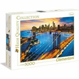 Clementoni 33546 Puzzle 3000 piezas Nueva York 118,4 x 84,5 cm - Calidad premium, Materiales reciclados Precio: 41.89000035. SKU: S7123637