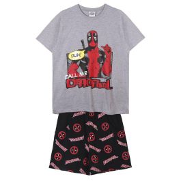 Pijama corto single jersey punto deadpool talla s Pijama corto single jersey punto deadpool talla s