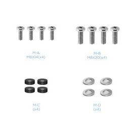 TOOQ SOPORTE PARED PANTALLAS 13-43" GIRA/INCLI NEGRO