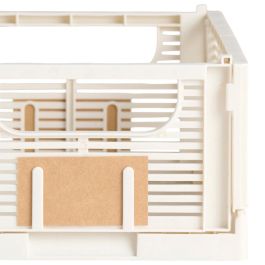 Day Juego 2 Cajas Plegables 25x16,5 cm Blanco 3,3L