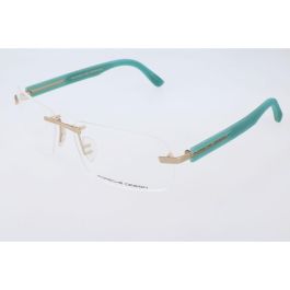 Montura de Gafas Hombre Porsche Design P8233-E Dorado ø 60 mm