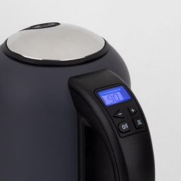 H.Koenig BOE52 Hervidor Eléctrico Programable Acero Inoxidable 1.7L 2200W Digital con Control de Temperatura y Función Mantener Caliente