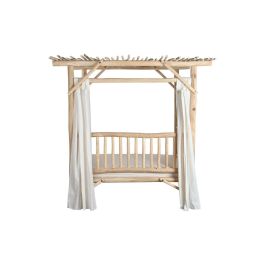 Cama Chill Out Horeca DKD Home Decor Natural Blanco 180 x 200 x 200 cm