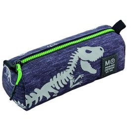 Miquelrius Portatodos Redondo Reciclado T-Rex MR19278 - Estuche con doble cremallera, RPET, 205x60x75 mm Precio: 12.50000059. SKU: B19G4FWMWE