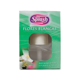 Splash Ambientador Eléctrico Recambio Flores Blancas 25 ml Precio: 4.1382. SKU: B1BP2Z7DBL