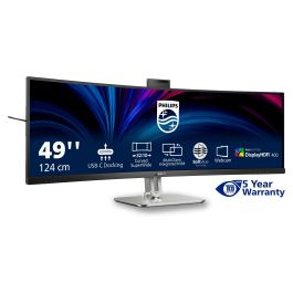 Philips 49B2U6900CH Monitor Curvo 48.8" 5120x1440 Dual QHD USB-C HDMI DP 75Hz VA Negro