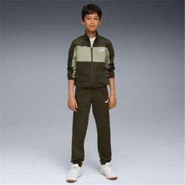 Chándal Infantil Puma Poly Colorblock Oliva