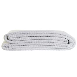 Colcha Oriental DKD Home Decor Blanco 260 x 1 x 180 cm Colcha Oriental DKD Home Decor Blanco 260 x 1 x 180 cm