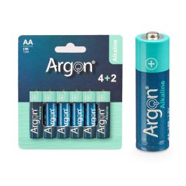 Pila Alkalina Argon Lr6 Aa Pack 6 Argon 10X12CM (60 Unidades) Precio: 140.118. SKU: B1H5CBMS7A