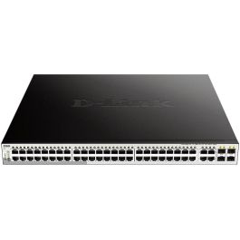 D-Link DGS-1210-52MP Switch Gestionado L2 PoE 52 Puertos Gigabit Ethernet Montaje en Rack Full Duplex