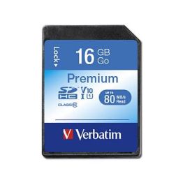 Verbatim Tarjeta MicroSDHC Premium 16GB Clase 10 80MB/s Precio: 39.49999988. SKU: B1DGJTSCG7