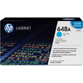 Hp CE261A - Tóner Original Cian para HP Color LaserJet CP4025/CP4525, rendimiento 11.000 páginas Precio: 331.88999976. SKU: S8409690