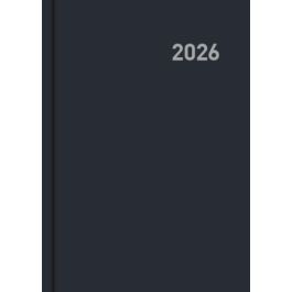 Ingraf 356421 Agenda 2026 París Día/Página 15x21 cm Negra Catalán Tapa Rígida Forrada Papel 80 grs