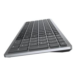 Dell KM7120W Kit Teclado y Ratón Inalámbrico Multi-Device, Conexión Bluetooth y 2.4 GHz, Compatible con Windows/MacOS, Gris Titanio