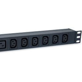 Equip Steckdosenleiste 19"(1HE)8fach IEC C20 1.8m Alu. Sch
