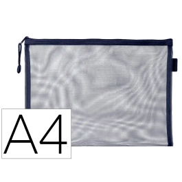 Liderpapel Bolsa Zipper Bag Poliéster Transpirable Multiusos DIN A4 Azul Marino Precio: 4.8884. SKU: B1DS3CJRJE