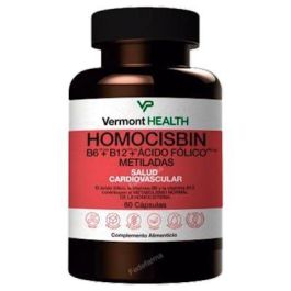 Homocisbin B6 + B12 + Ácido Fólico Metiladas 60 Cápsulas para Metabolismo Homocisteína, Apto Vegetarianos Precio: 29.8899997. SKU: B16KGFHZNL
