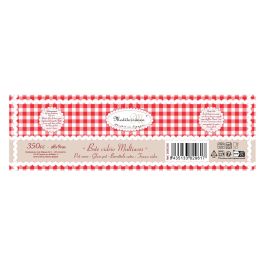 Mediterraneo Bote de Vidrio 350 ml con Tapa (12 Unidades)