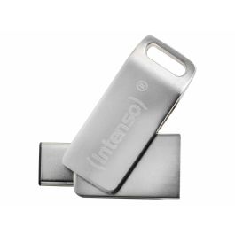 Intenso Lápiz USB 128GB USB 3.2 Gen 1 Dual USB-A y USB-C 70 MB/s para PC y Móviles Metálico