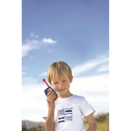 Lexibook SPIDER-MAN Walkie-Talkies 2 km con Código Morse Luminoso
