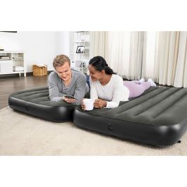 Bestway Airbed Tritech™ Connect and Rest™ Cama Hinchable 3 en 1 - Individual, Elevada o King Size - 188x99x25 cm - Soporta 150 kg