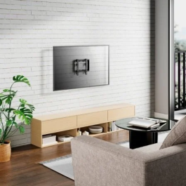 AISENS - SOPORTE ECO ULTRA DELGADO PARA MONITOR/TV 35KG DE 23-42, NEGRO