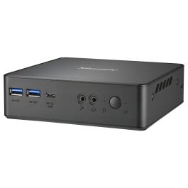 Shuttle NC40U5 Mini PC Barebone Negro (Intel Core i5-1235U) 24/7, Dual Video, Ultra HD, DDR4, UHD Graphics, NVMe, USB 3.2 Gen 2
